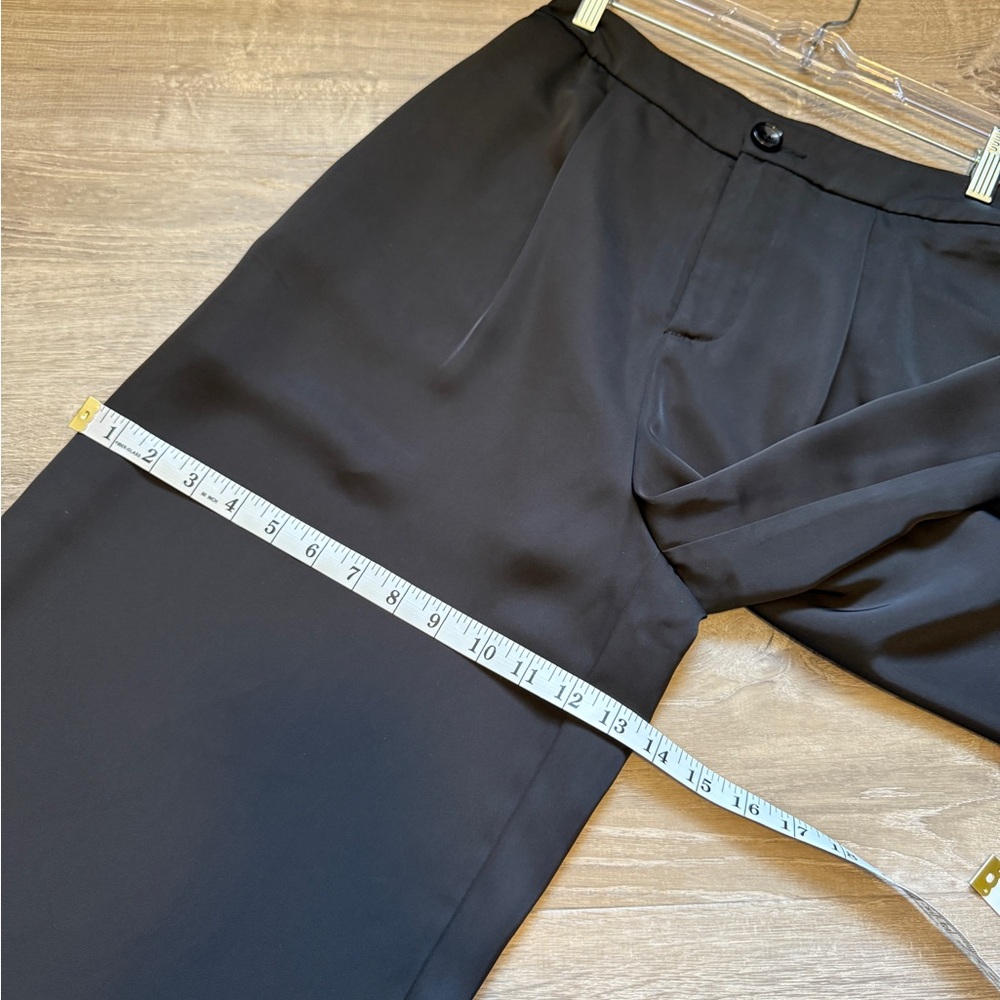 OSMOSE ~Black Wide-Leg Pants~Size M - Picture 9 of 14